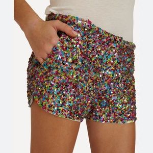COPY - ba&sh Marvin Shorts Sequins Embellished Size 3 (Large)